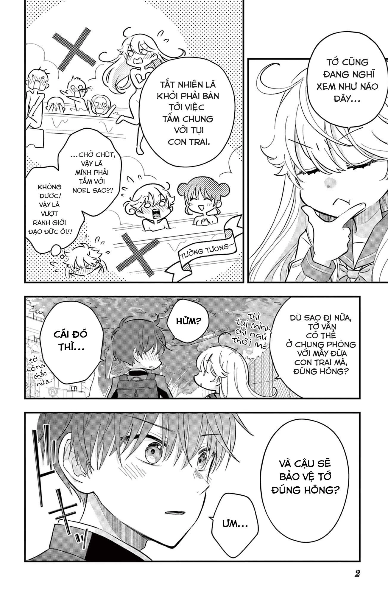 Uesugi-kun muốn từ bỏ làm con gái Chapter 9 - 2