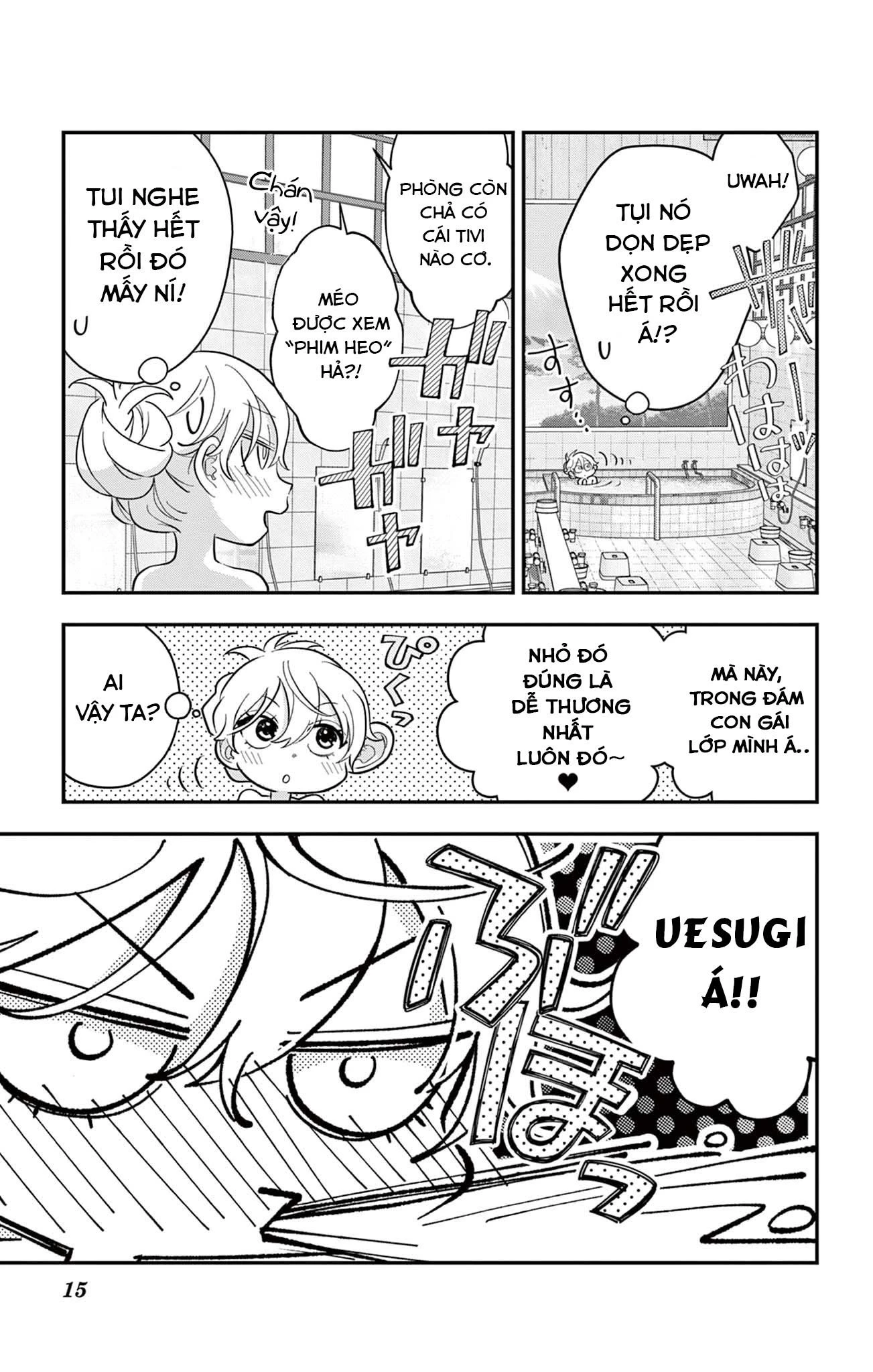 Uesugi-kun muốn từ bỏ làm con gái Chapter 10 - 15