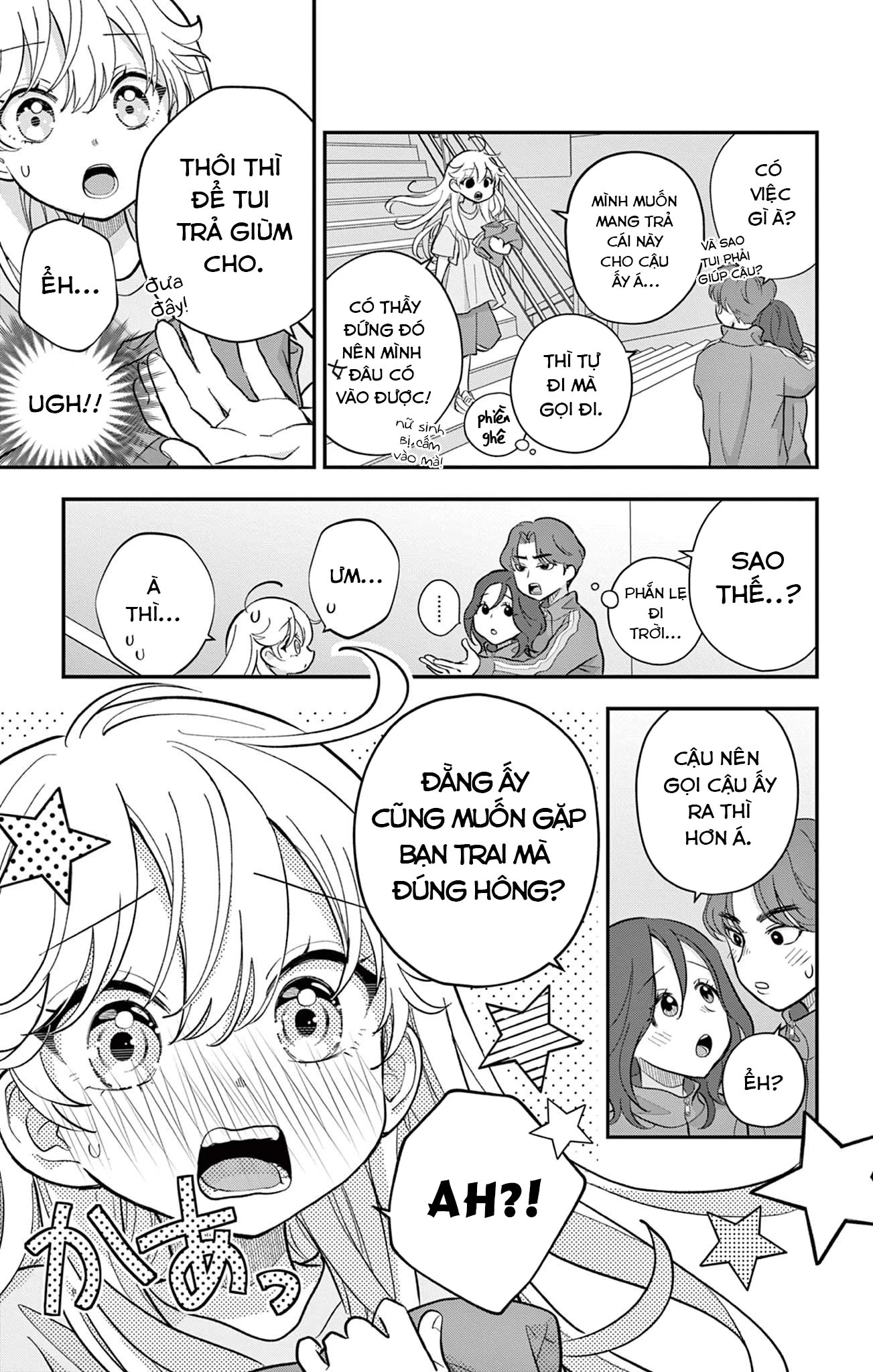 Uesugi-kun muốn từ bỏ làm con gái Chapter 11 - 15