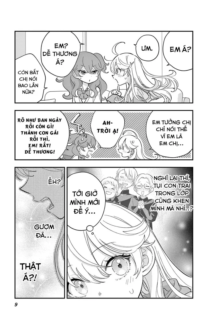 Uesugi-kun muốn từ bỏ làm con gái Chapter 14 - 8