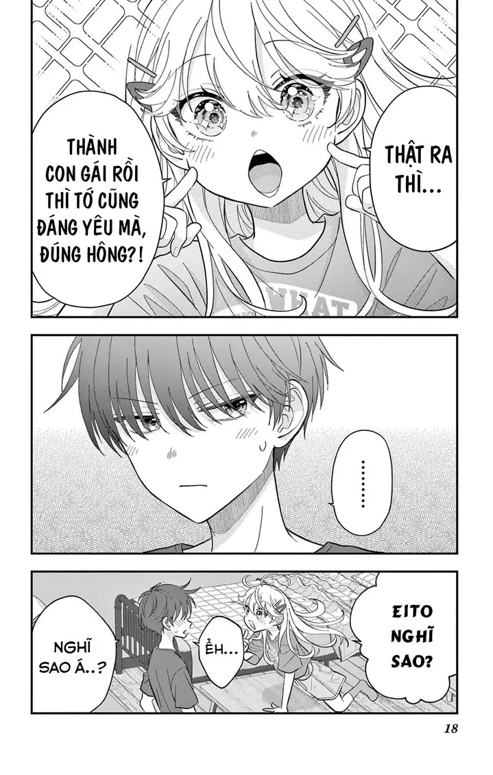 Uesugi-kun muốn từ bỏ làm con gái Chapter 14 - 17