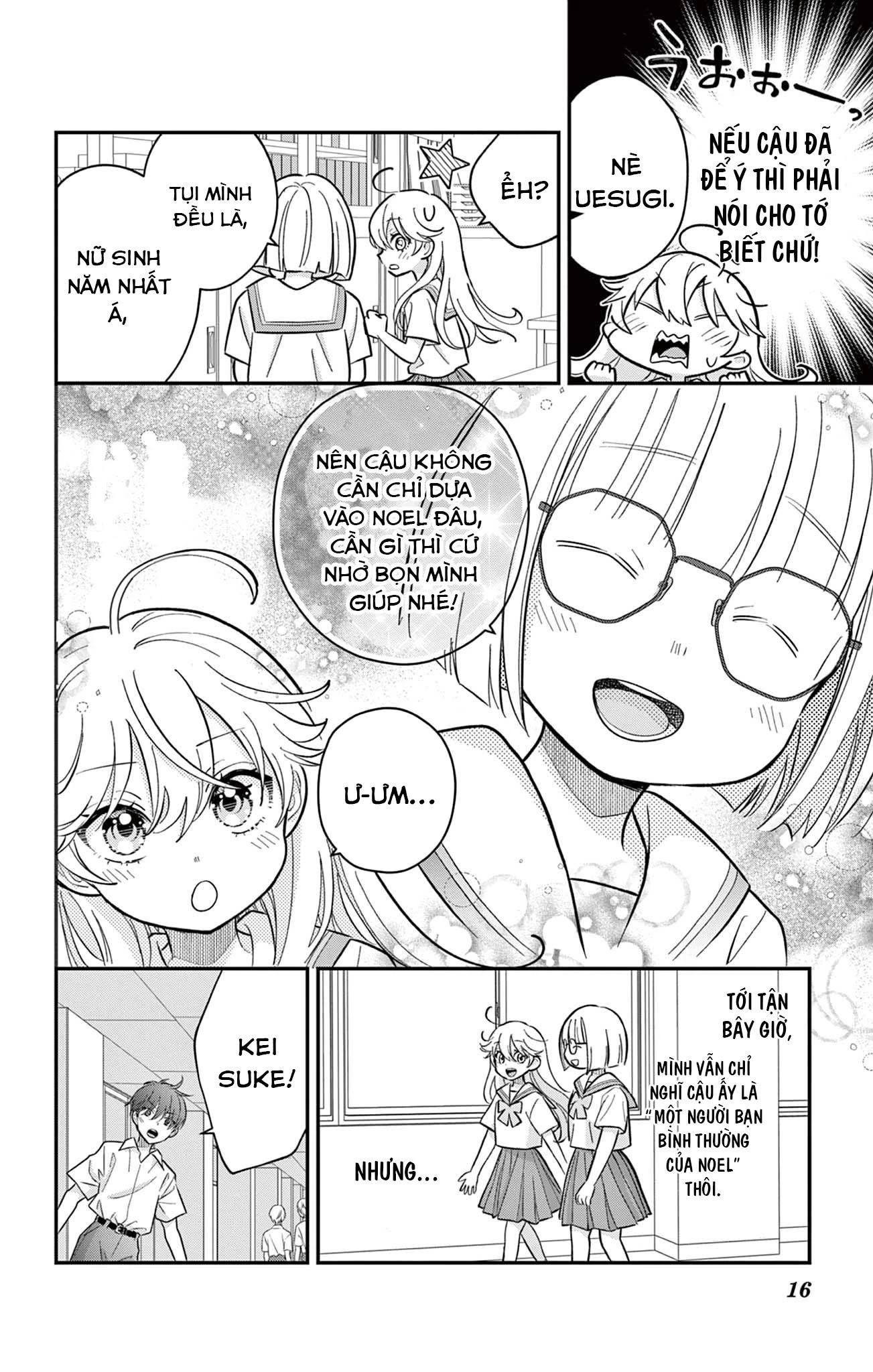 Uesugi-kun muốn từ bỏ làm con gái Chapter 16 - 16