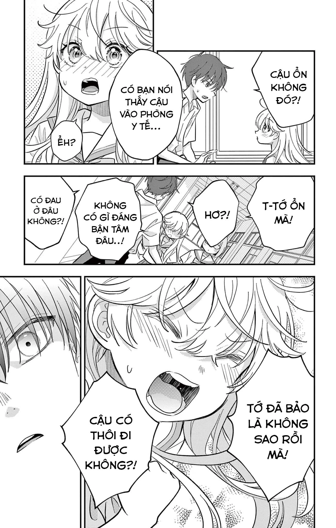 Uesugi-kun muốn từ bỏ làm con gái Chapter 16 - 17