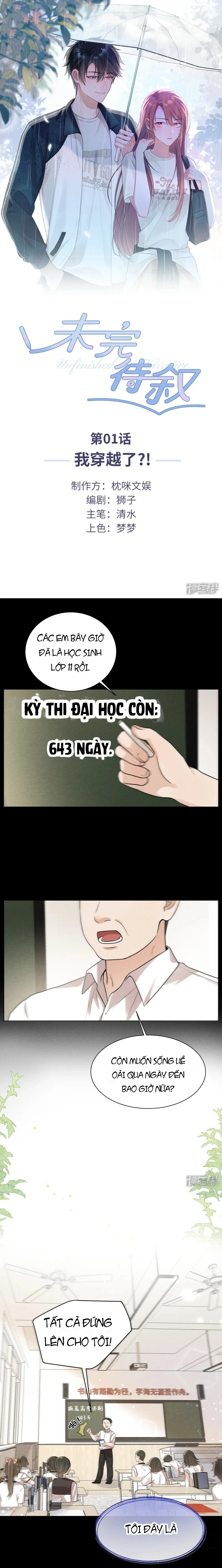 Chuyện Còn Dang Dở Chapter 1: Tôi xuyên không rồi ! - 1