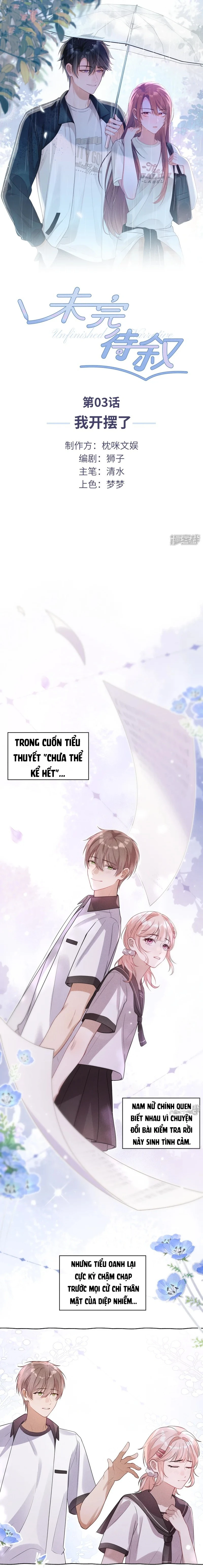 Chuyện Còn Dang Dở Chapter 3: Tôi bỏ cuộc rồi - 1