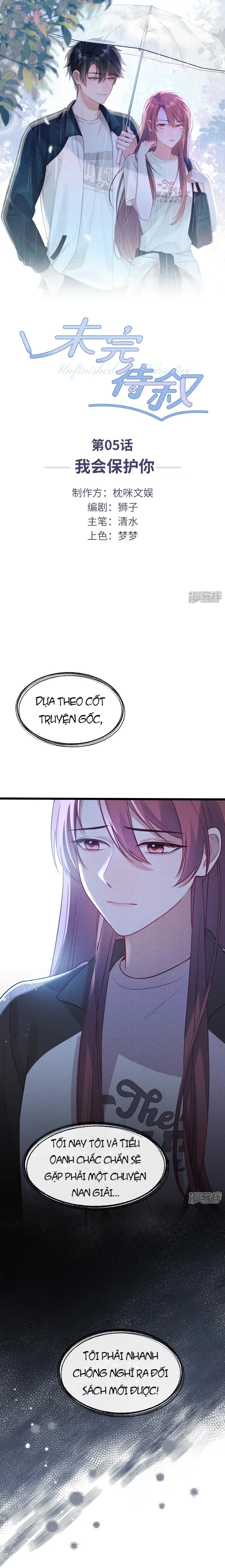 Chuyện Còn Dang Dở Chapter 5: Tôi sẽ bảo vệ cậu - 1