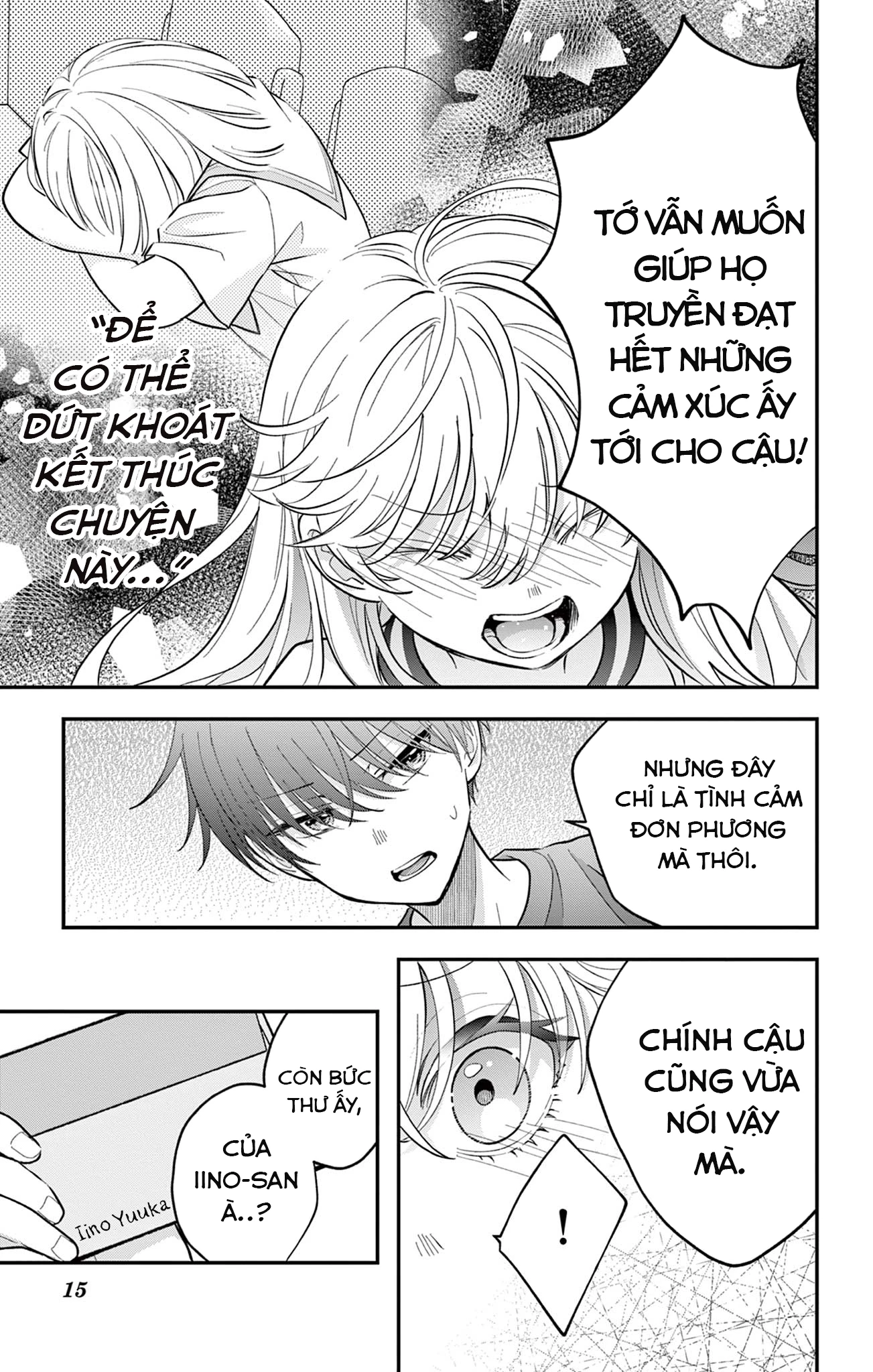 Uesugi-kun muốn từ bỏ làm con gái Chapter 17 - 15
