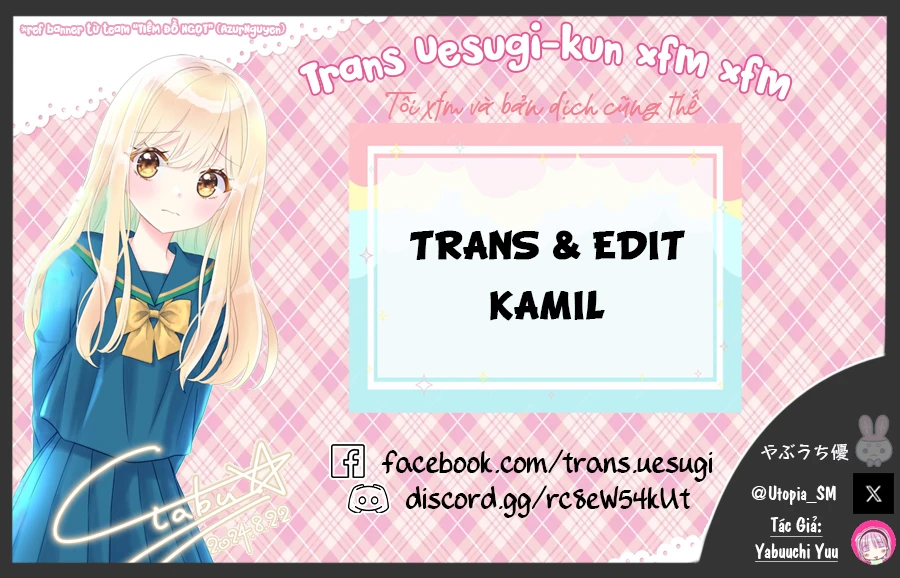 Uesugi-kun muốn từ bỏ làm con gái Chapter 17 - 21