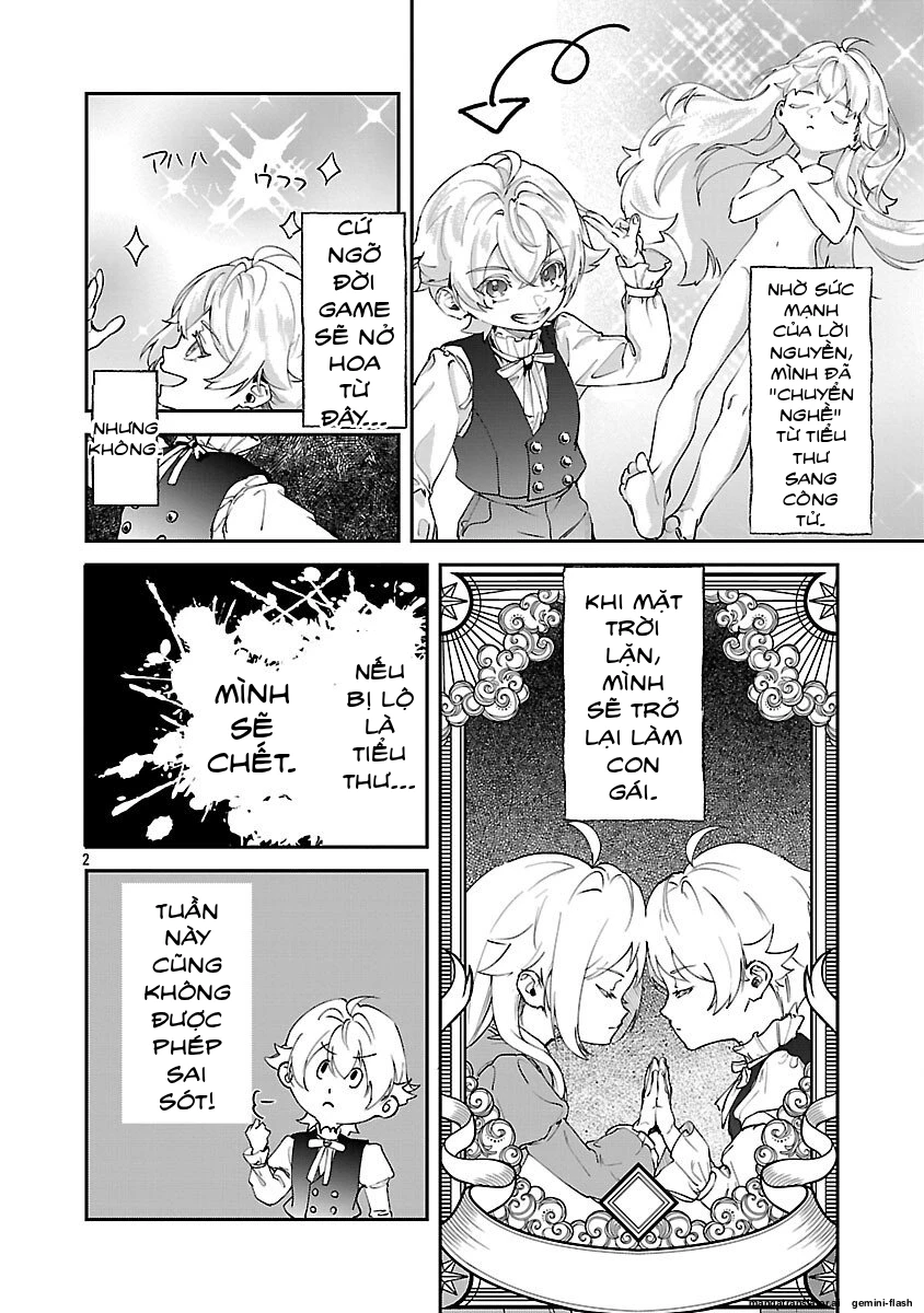 Chuyển sinh thành Ác nữ tiểu thư – Tôi chỉ muốn trở thành con trai để né cờ diệt vong thôi Chapter 2 - 3