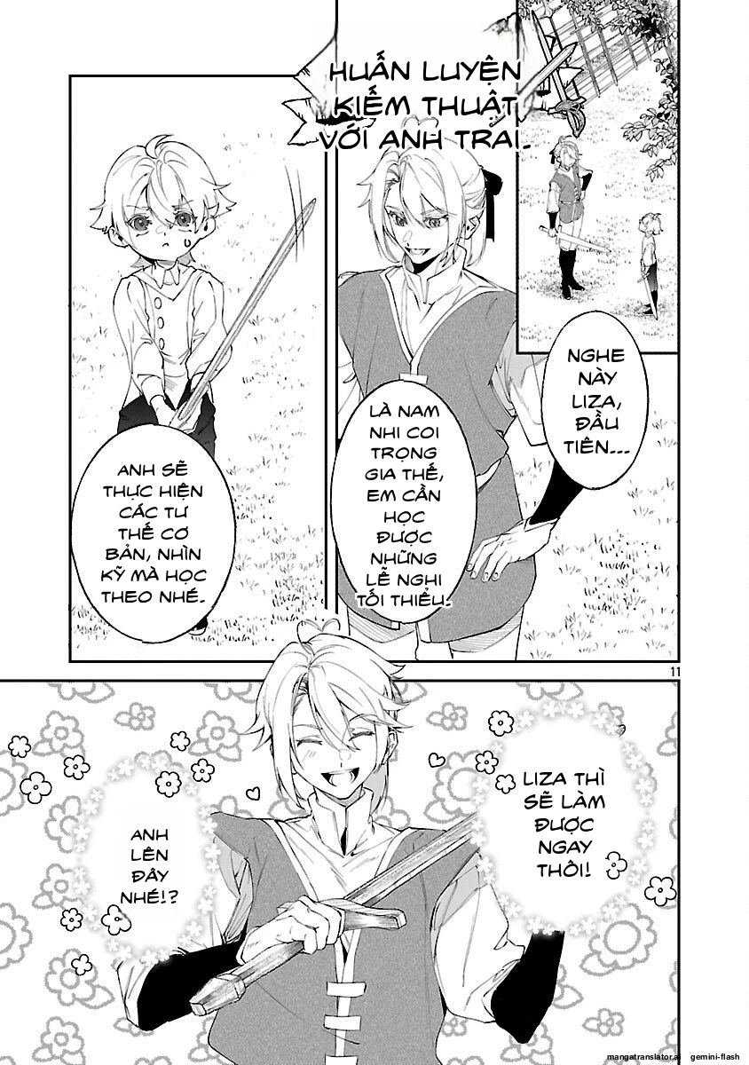 Chuyển sinh thành Ác nữ tiểu thư – Tôi chỉ muốn trở thành con trai để né cờ diệt vong thôi Chapter 2 - 12