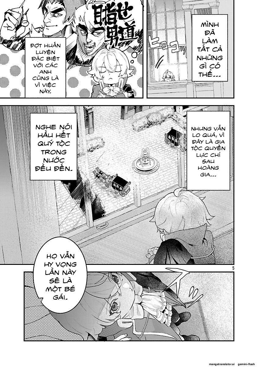 Chuyển sinh thành Ác nữ tiểu thư – Tôi chỉ muốn trở thành con trai để né cờ diệt vong thôi Chapter 3(ngang raw) - 7