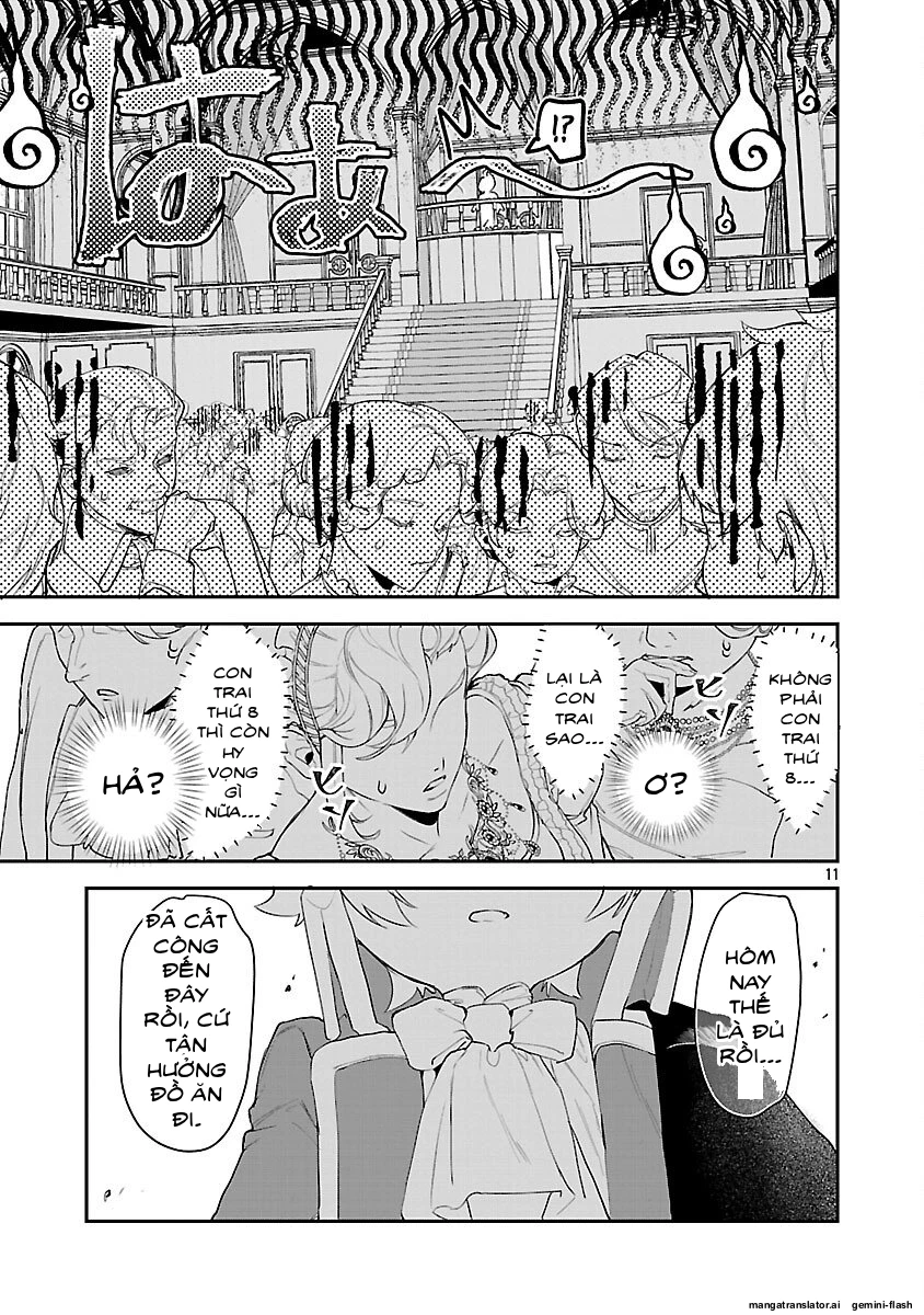 Chuyển sinh thành Ác nữ tiểu thư – Tôi chỉ muốn trở thành con trai để né cờ diệt vong thôi Chapter 3(ngang raw) - 13