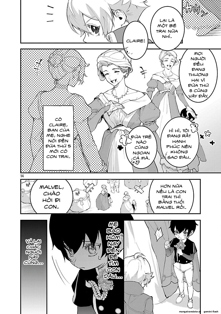 Chuyển sinh thành Ác nữ tiểu thư – Tôi chỉ muốn trở thành con trai để né cờ diệt vong thôi Chapter 3(ngang raw) - 16