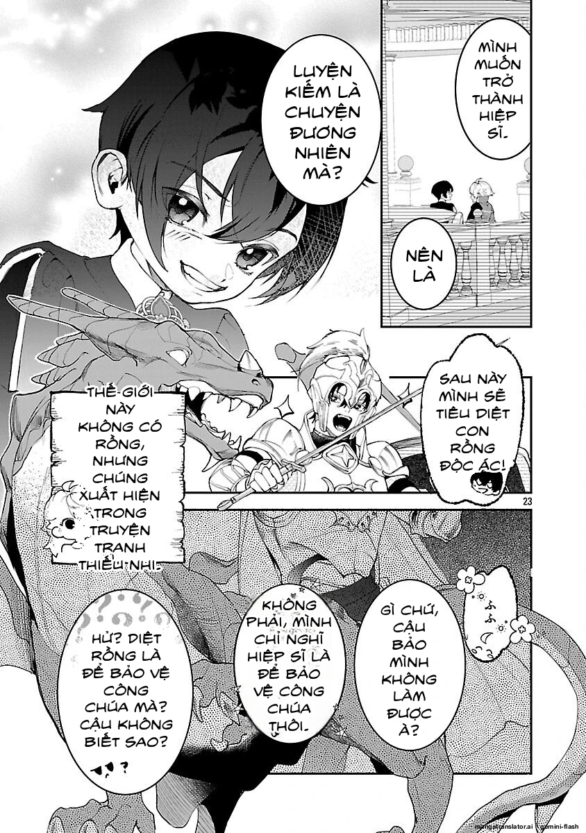 Chuyển sinh thành Ác nữ tiểu thư – Tôi chỉ muốn trở thành con trai để né cờ diệt vong thôi Chapter 3(ngang raw) - 25