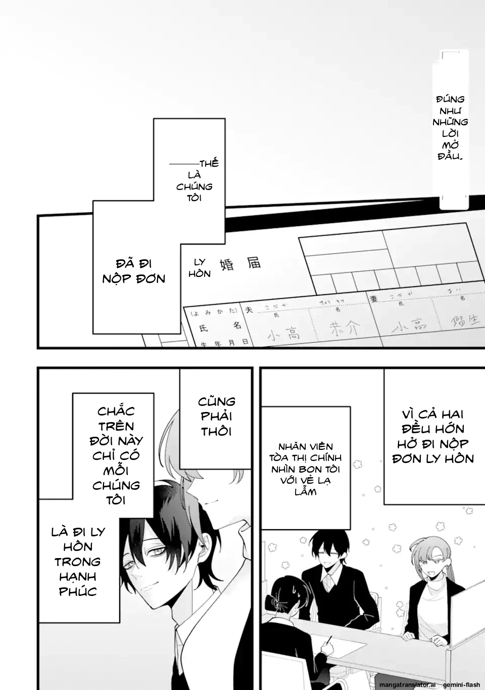 Cậu Có Thể Kết Hôn Với Tôi Nhưng Vẫn Sẵn Sàng Cho Việc Ly Hôn Được Không? Chapter 14 - 2