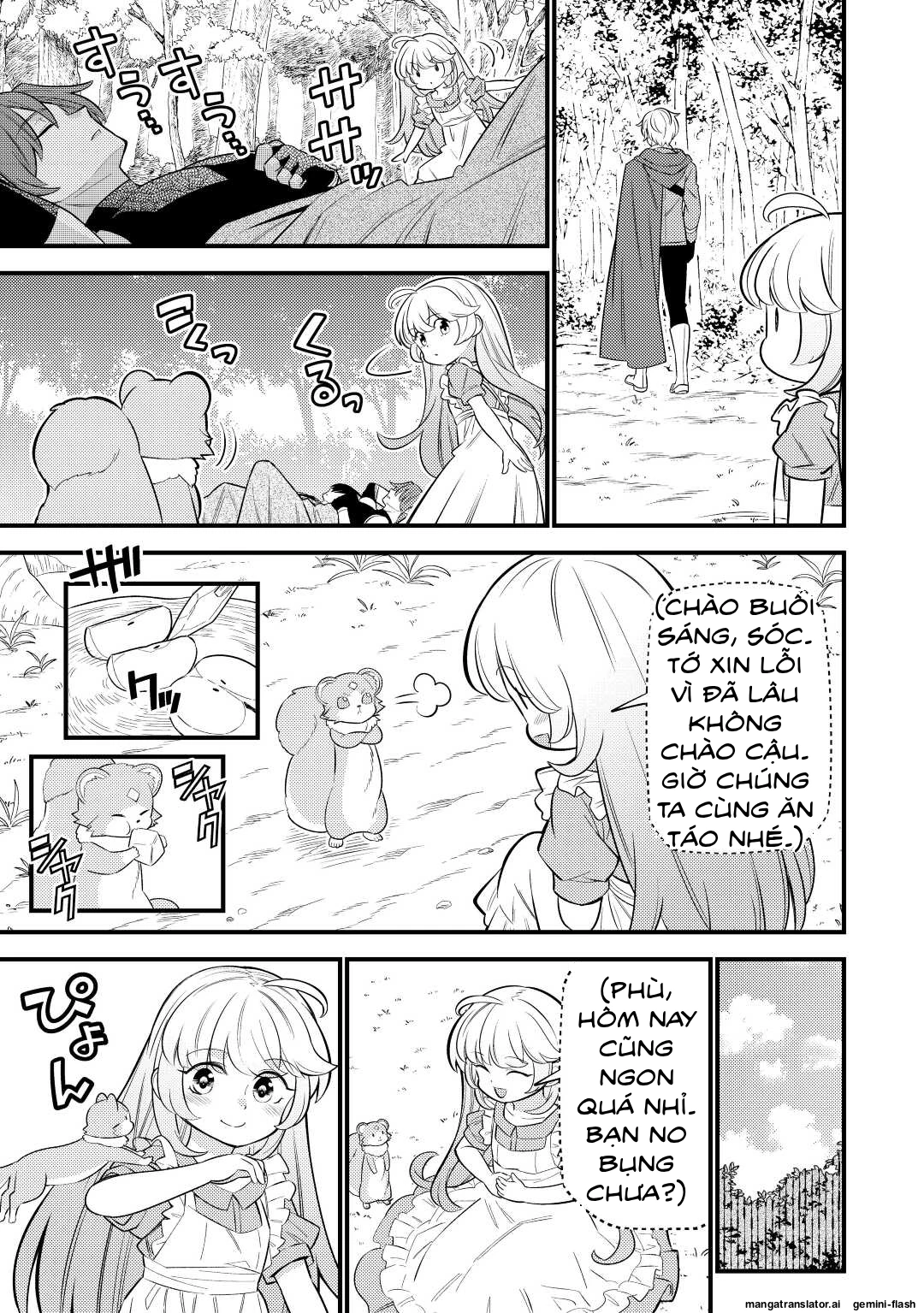 Tensei Youjo wa Owabi Cheat de Isekai Going My Way Chapter 9 - 11