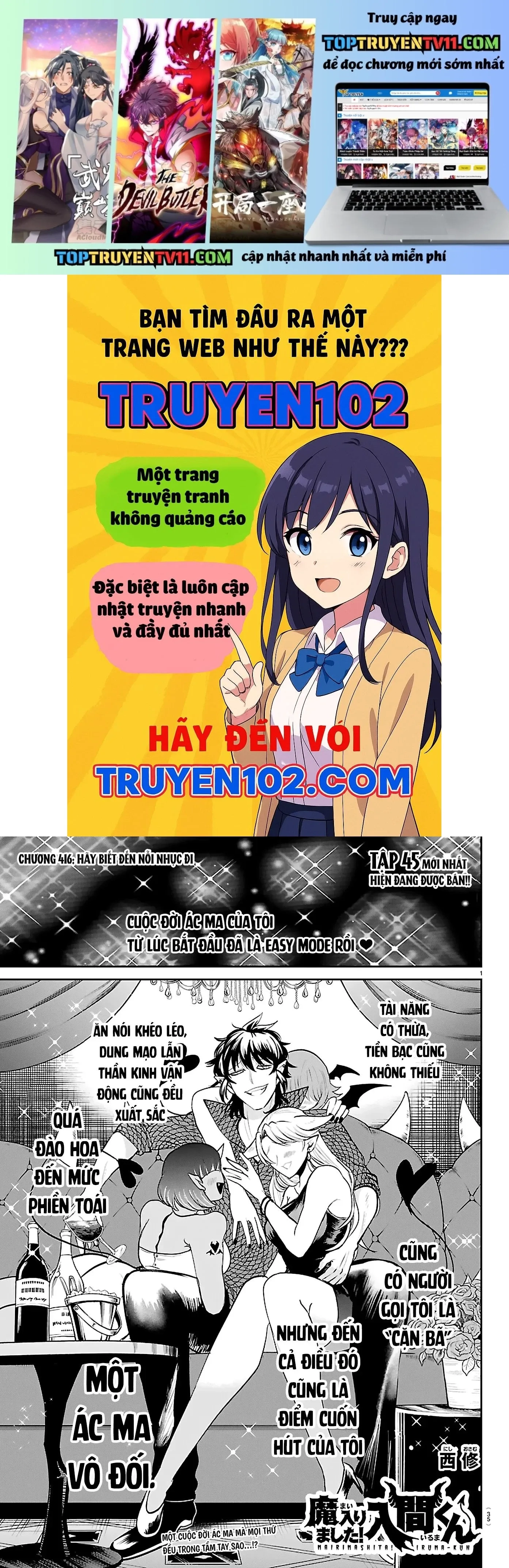Chào Mừng Cậu Đến Trường Iruma-Kun Chapter 416 - 2