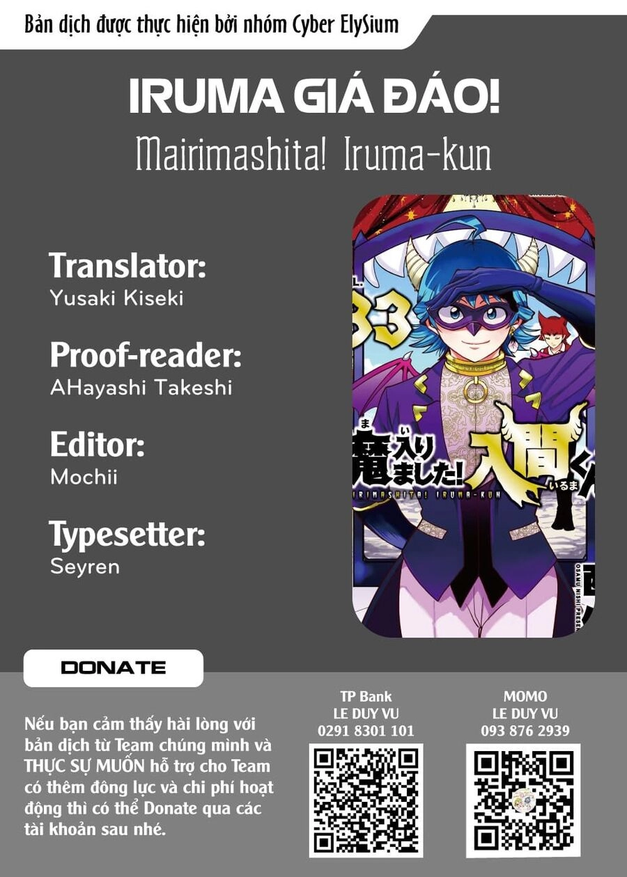Chào Mừng Cậu Đến Trường Iruma-Kun Chapter 311 - 1