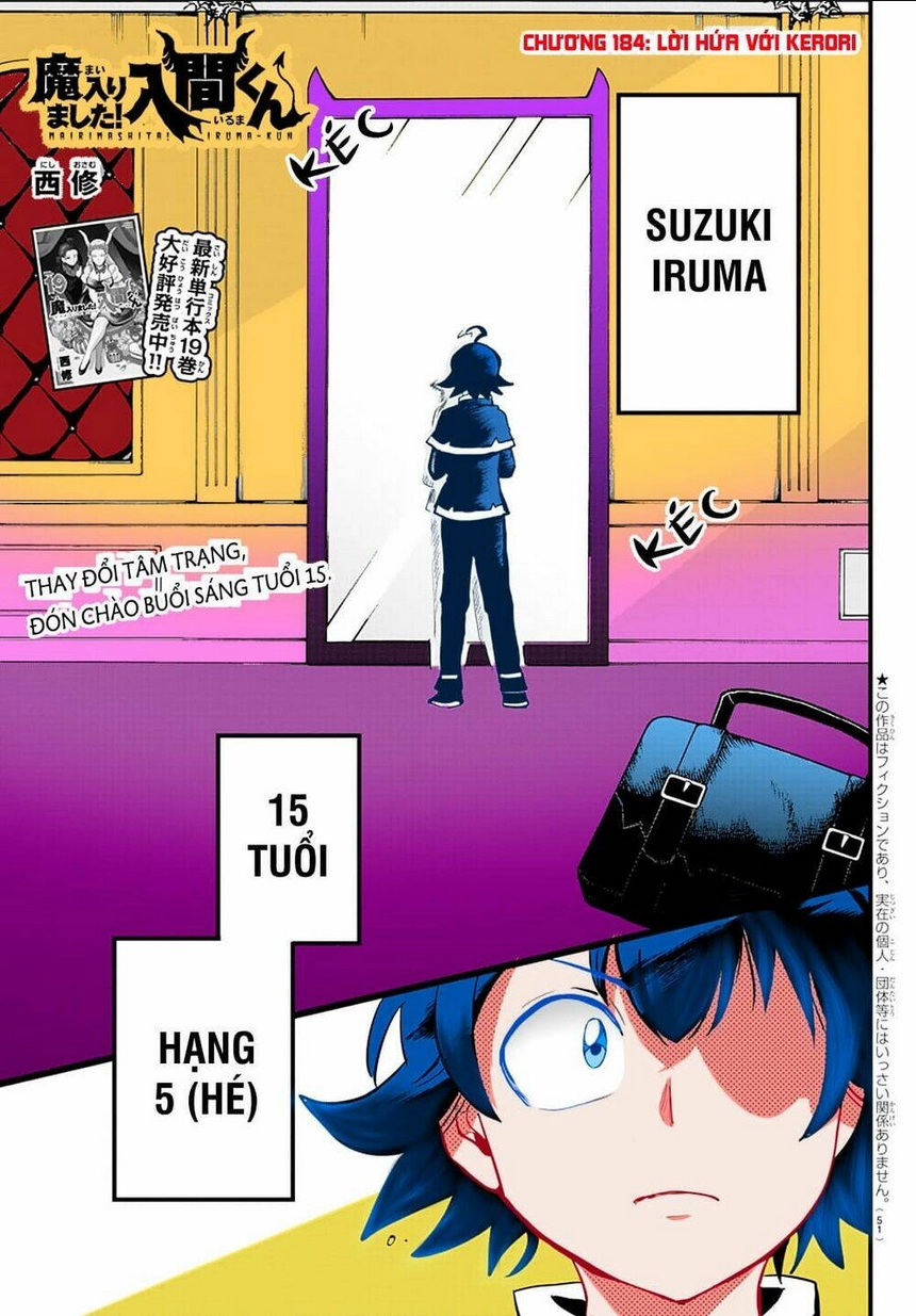 Chào Mừng Cậu Đến Trường Iruma-Kun Chapter 197.1 - 3