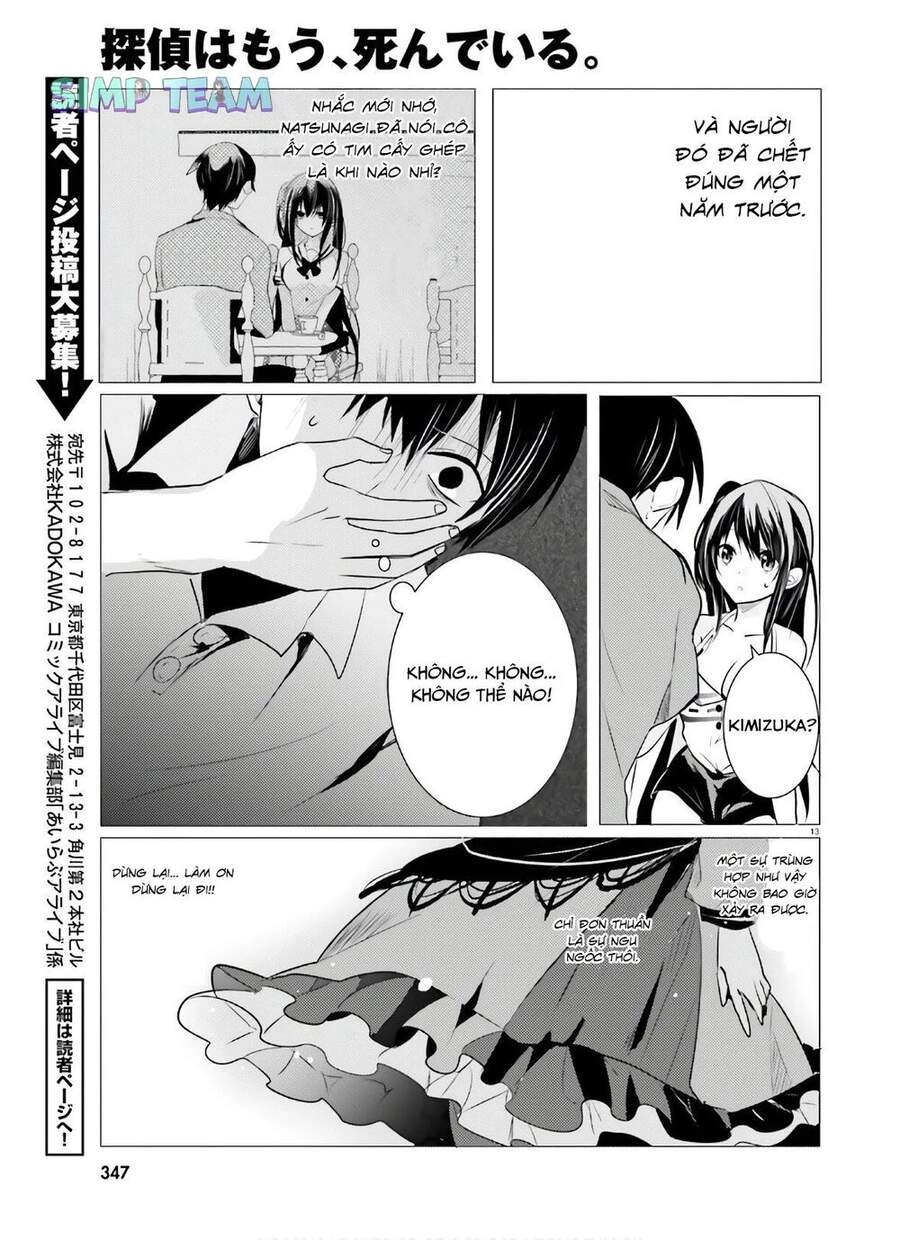 Tantei Wa Mou, Shindeiru Chapter 8 - 13