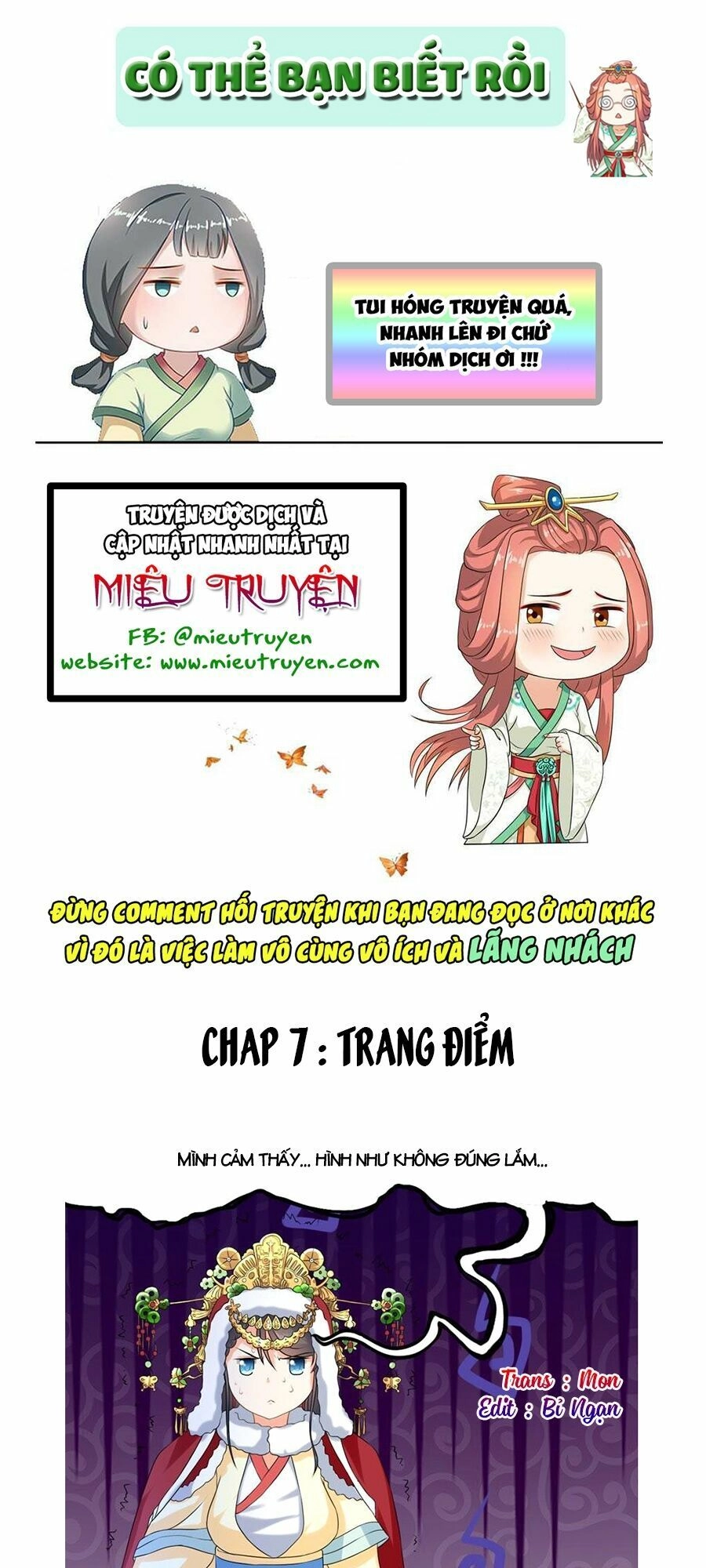 Y Nữ Khuynh Thành - Thịnh Sủng Vương Phi Chapter 7 - 1