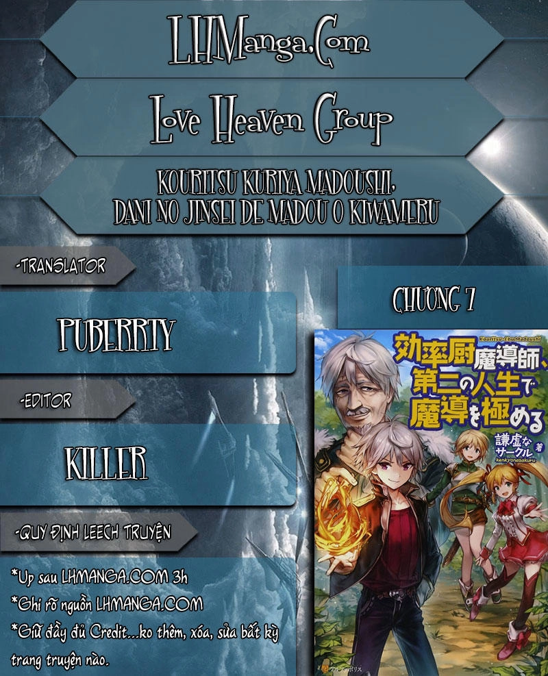 Kouritsu Kuriya Madoushi, Dani No Jinsei De Madou O Kiwameru Chapter 7 - 1