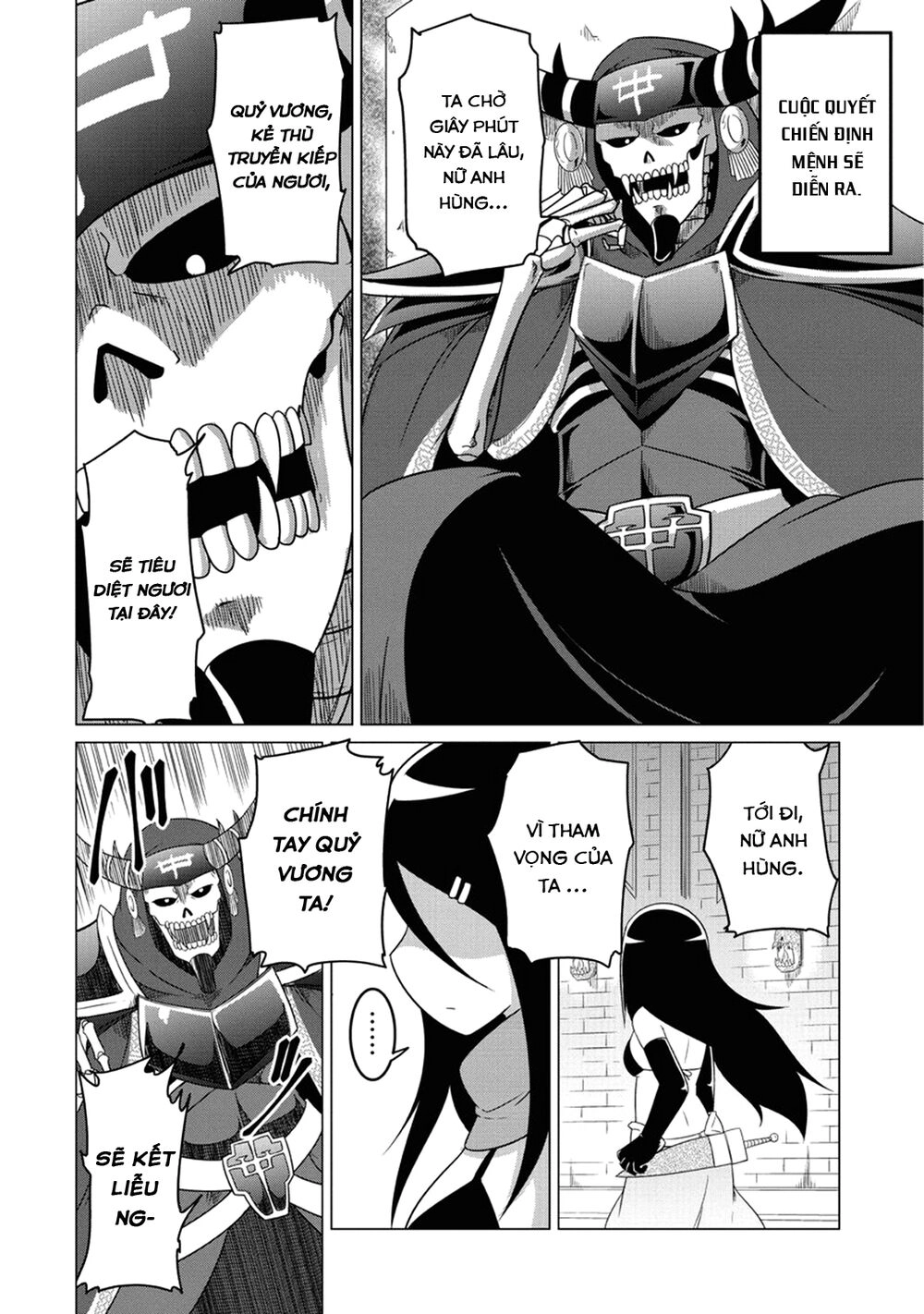 Jisatsushitai Onna Yuusha Ni Maou Ga Komarasareteimasu! Chapter 1 - 4