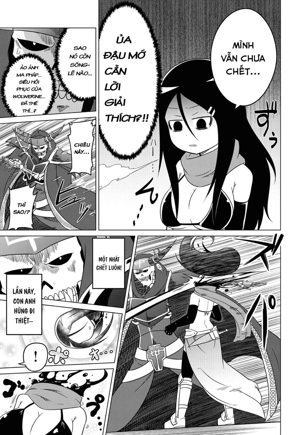 Jisatsushitai Onna Yuusha Ni Maou Ga Komarasareteimasu! Chapter 1 - 10