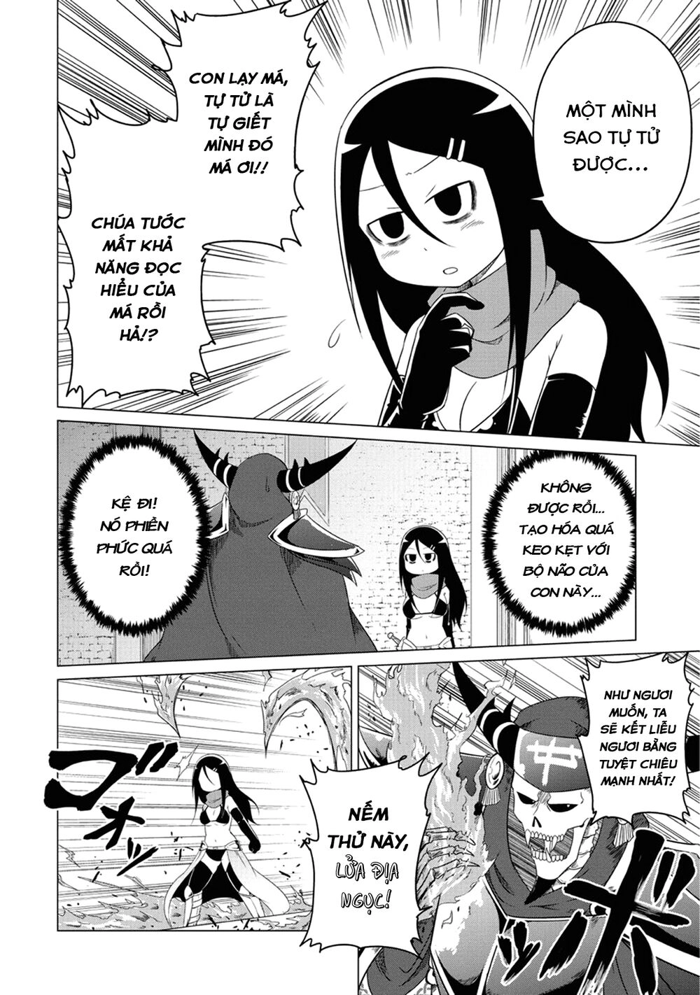 Jisatsushitai Onna Yuusha Ni Maou Ga Komarasareteimasu! Chapter 1 - 17