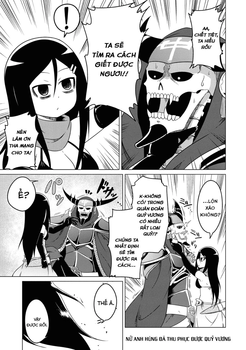 Jisatsushitai Onna Yuusha Ni Maou Ga Komarasareteimasu! Chapter 1 - 22