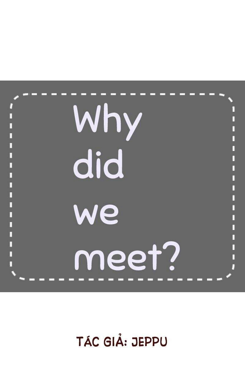Why Did We Meet? Chapter 1 - 7