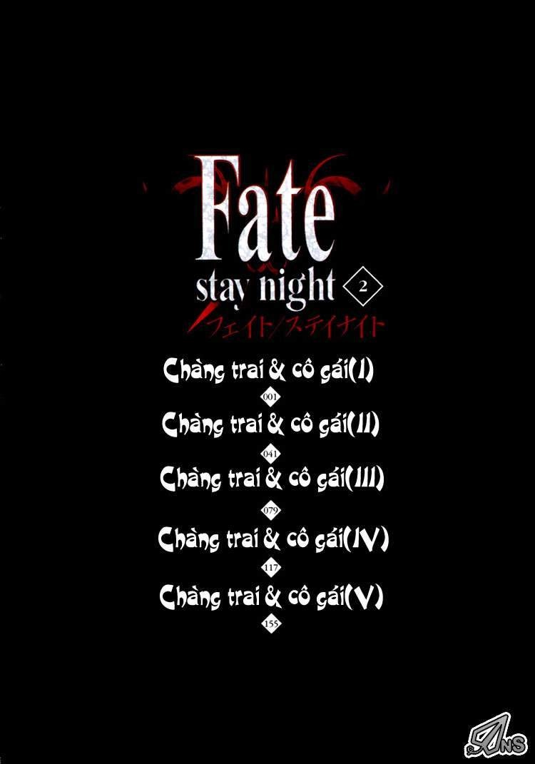 Fate Stay Night Chapter 5 - 5