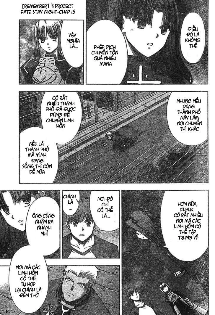 Fate Stay Night Chapter 15 - 20