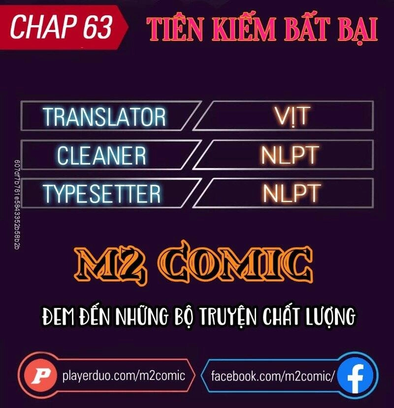 Tiên Kiếm Bất Bại Chapter 63 - 1