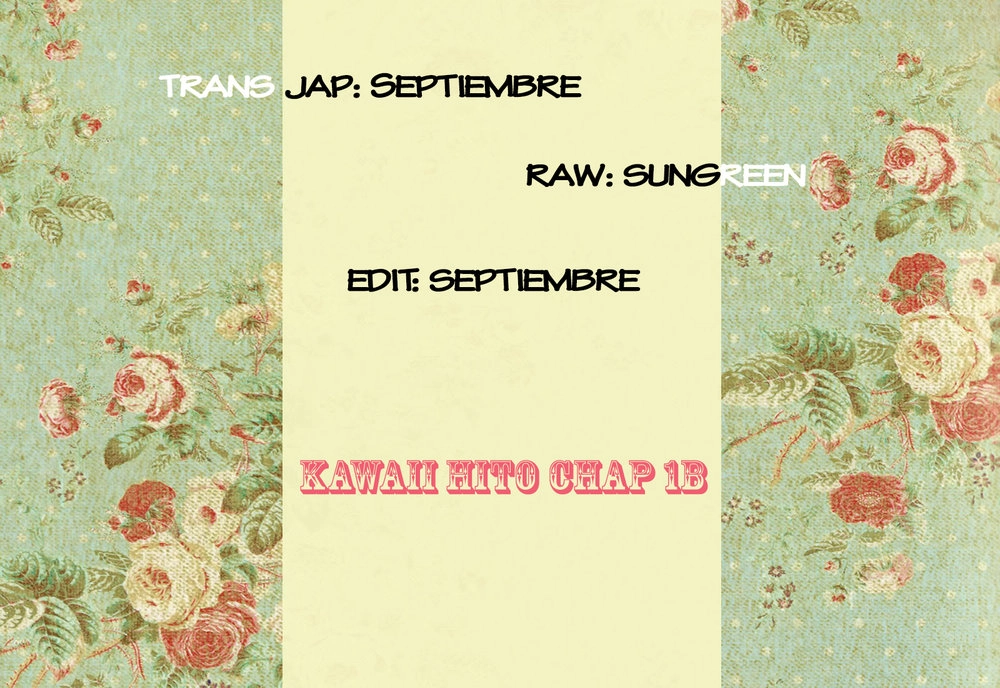 Kawaii Hito (Saitou Ken) Chapter 1.2 - 1