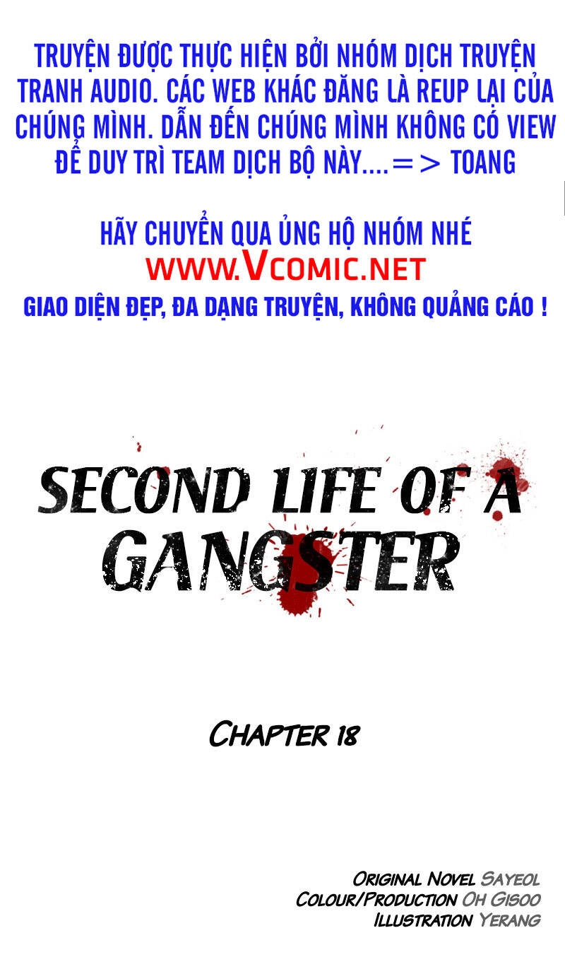 Cuộc Đời Thứ Hai Của Một Gangster Chapter 18 - 1