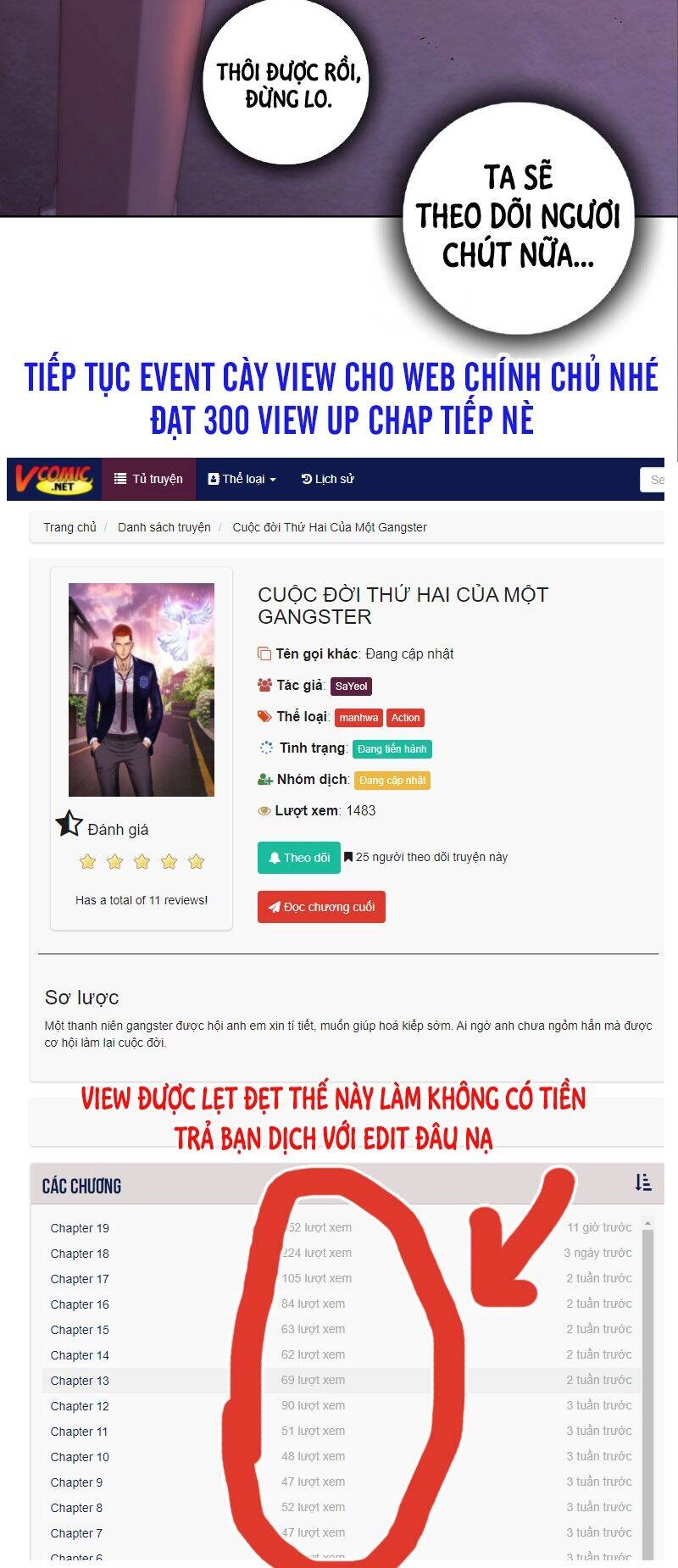 Cuộc Đời Thứ Hai Của Một Gangster Chapter 20 - 40