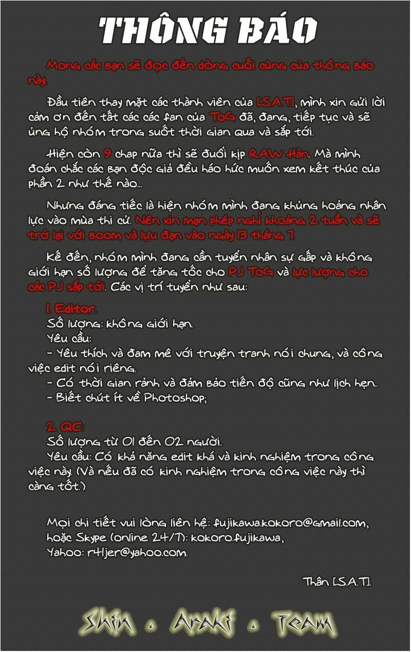 Tòa Tháp Bí Ẩn Chapter 181 - 1