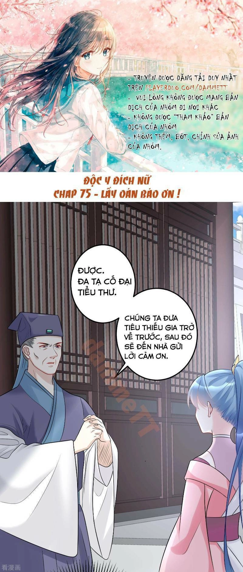 Độc Y Đích Nữ Chapter 75 - 1