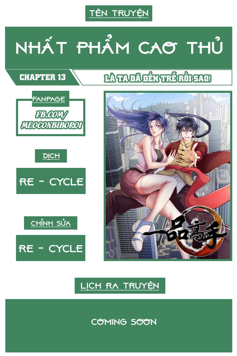 Nhất Phẩm Cao Thủ Chapter 13 - 1