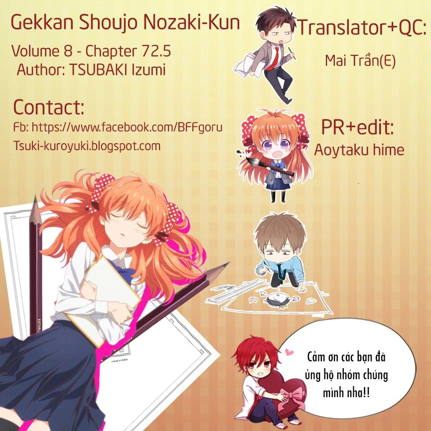 Gekkan Shojo Nozaki-Kun Chapter 72.5 - 17
