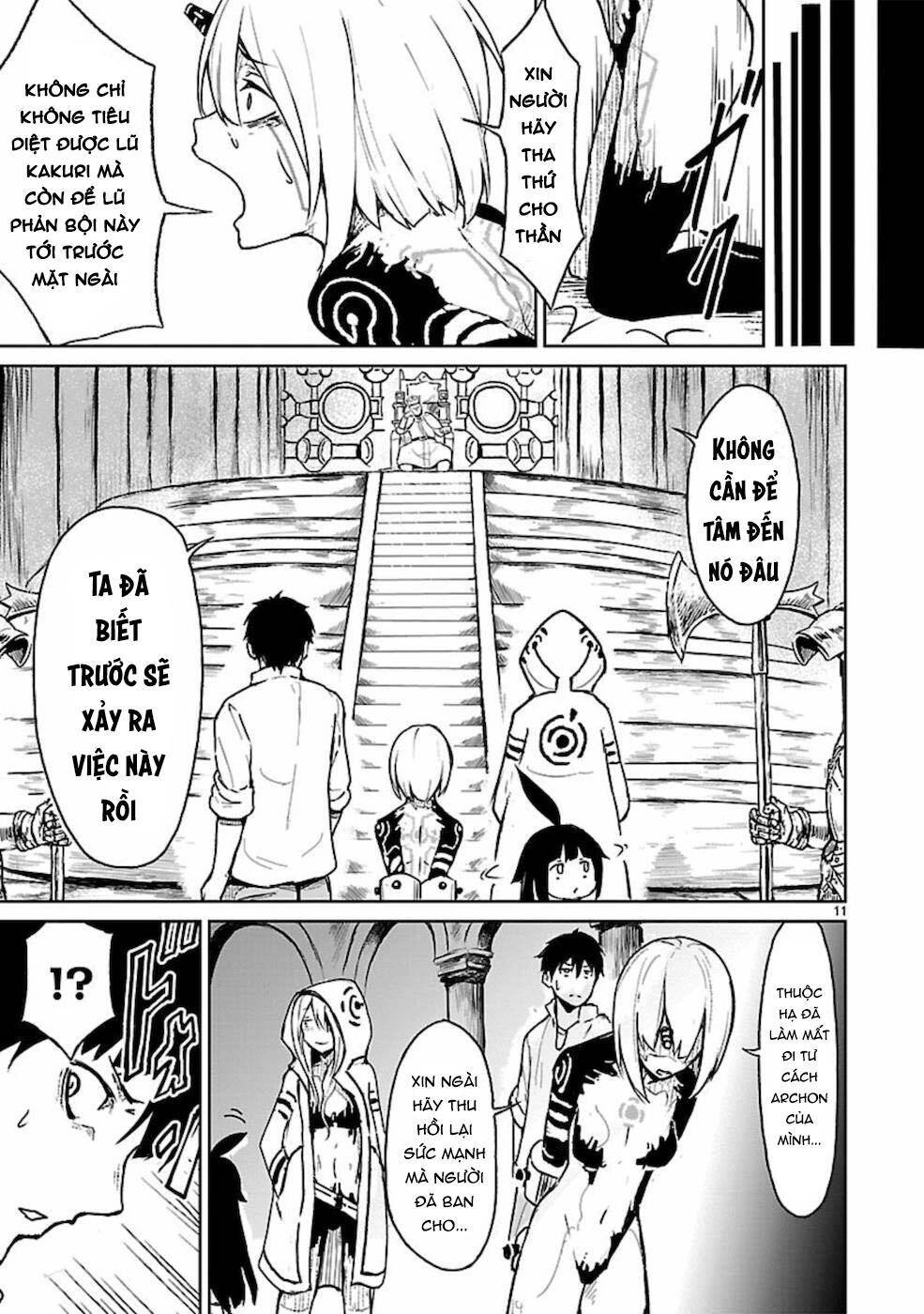 Xuyên Không Cùng Kamisama Tới Thế Giới Không Có Thần Linh Chapter 9 - 13