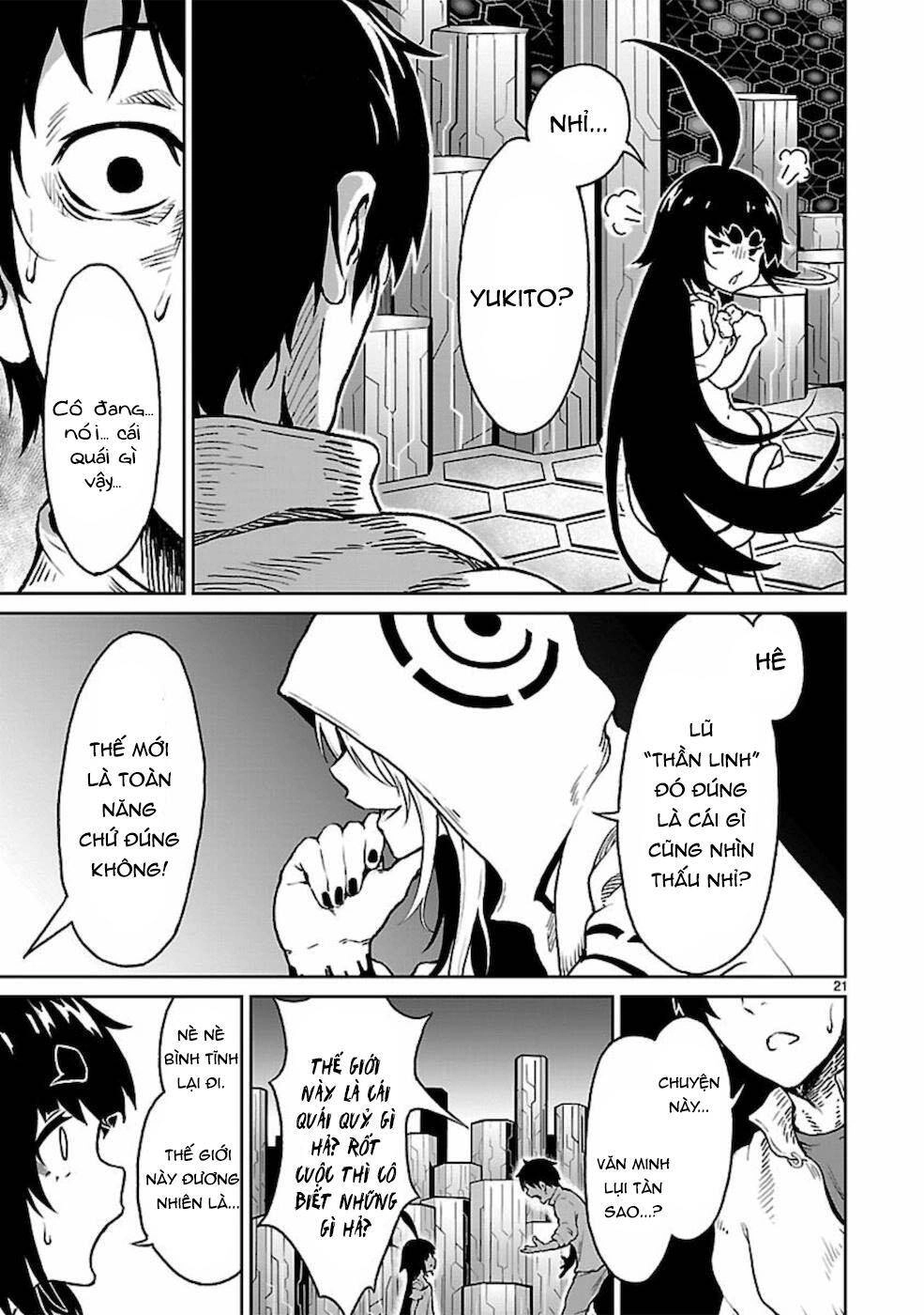 Xuyên Không Cùng Kamisama Tới Thế Giới Không Có Thần Linh Chapter 9 - 22