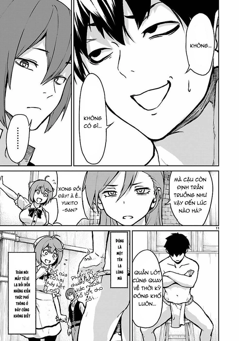 Xuyên Không Cùng Kamisama Tới Thế Giới Không Có Thần Linh Chapter 10 - 12