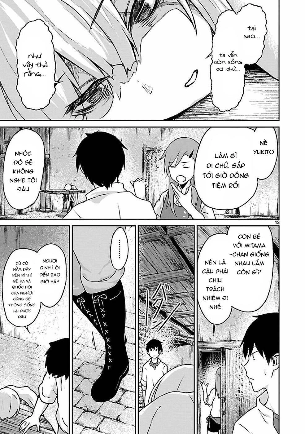 Xuyên Không Cùng Kamisama Tới Thế Giới Không Có Thần Linh Chapter 11 - 14