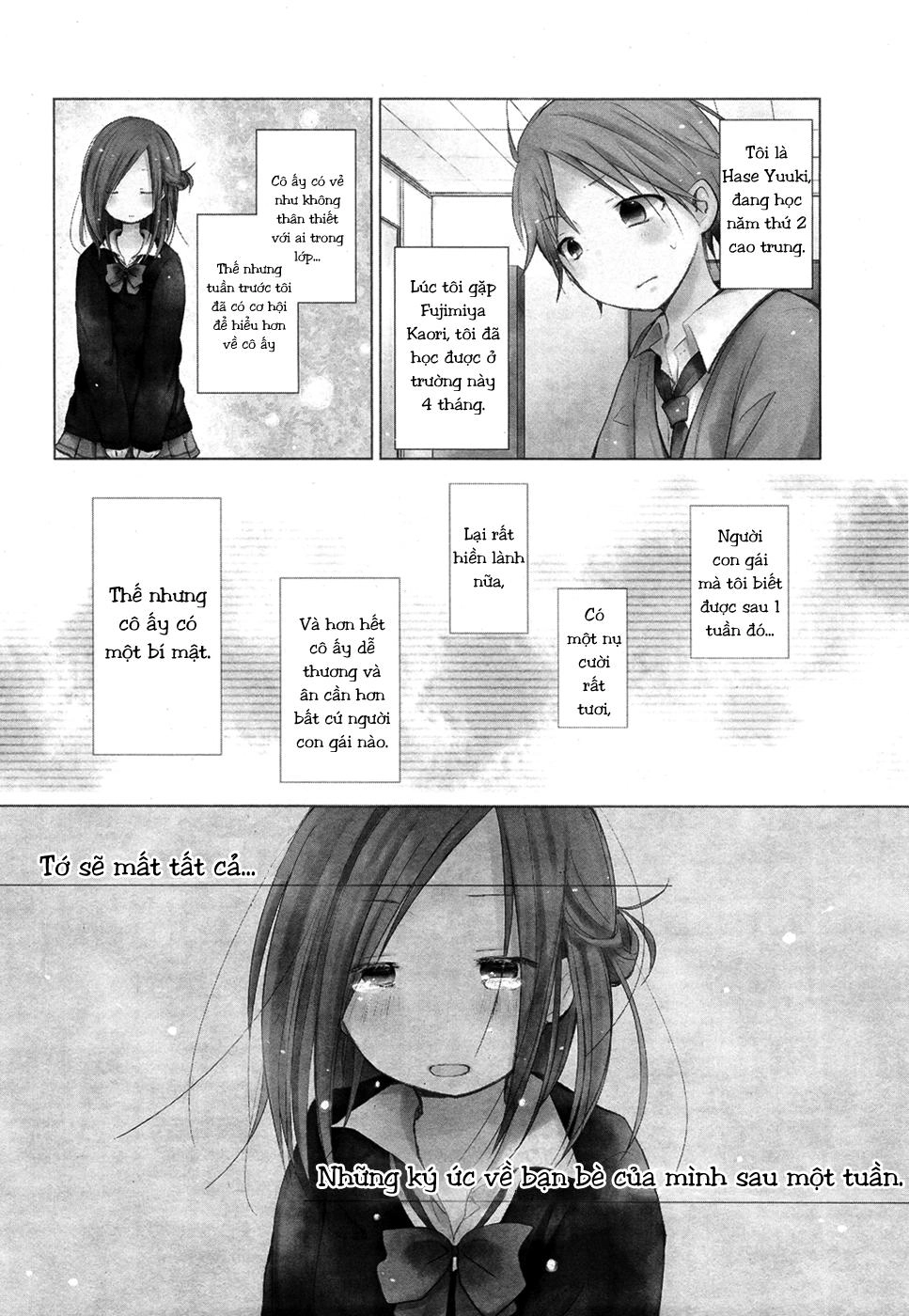 One Week Friends Chapter 1 - 4