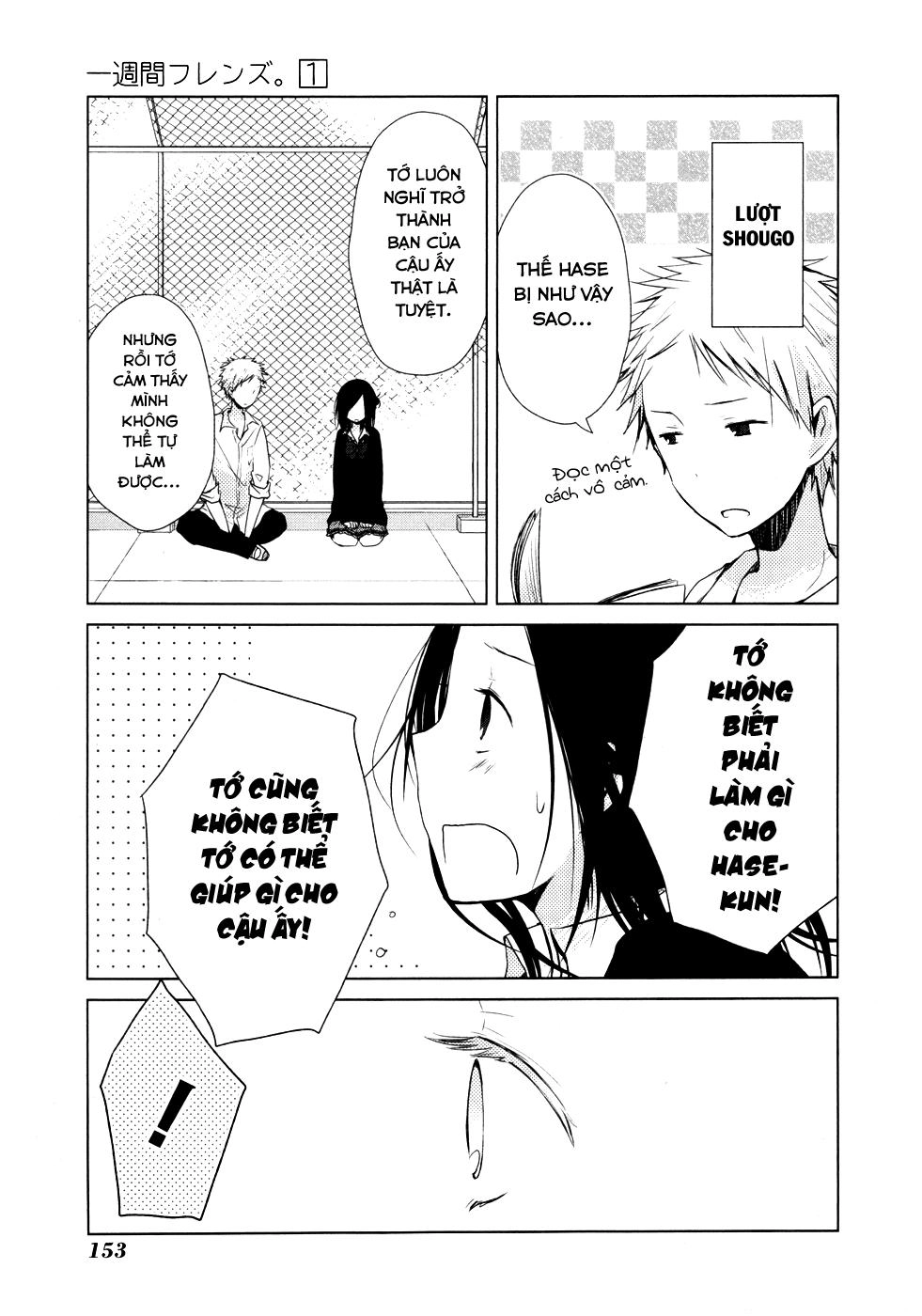 One Week Friends Chapter 3.5 - 4