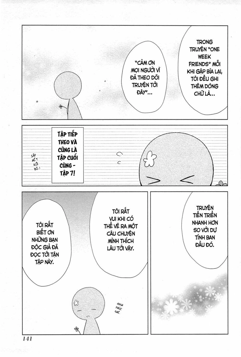 One Week Friends Chapter 31 - 34