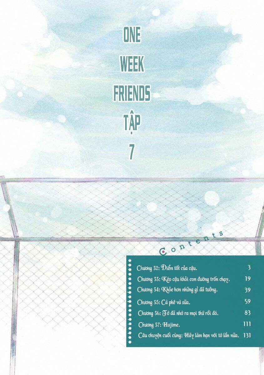 One Week Friends Chapter 32 - 1