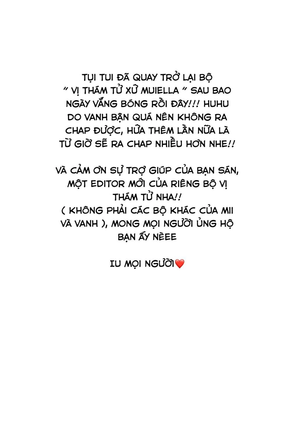 Thám Tử Của Muiella Chapter 13.1 - 34